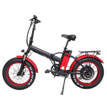 2020 Colorful Rim Snow/Beach bicycle 48v1000W 20''x4.0 foldable fat electric bike with colorful display